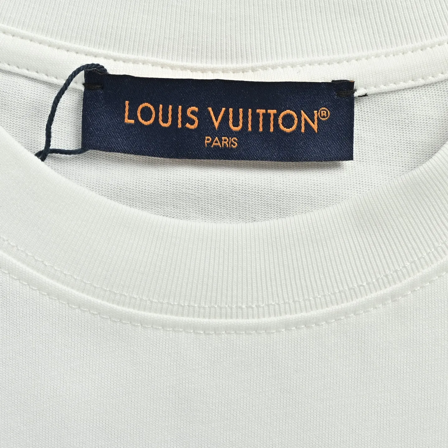 Louis Vuitton/Louis Vuitton rainbow letter print short sleeves